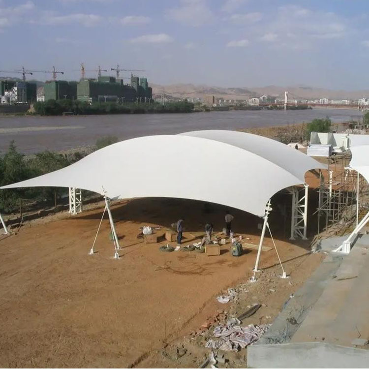 海南膜结构汽车棚